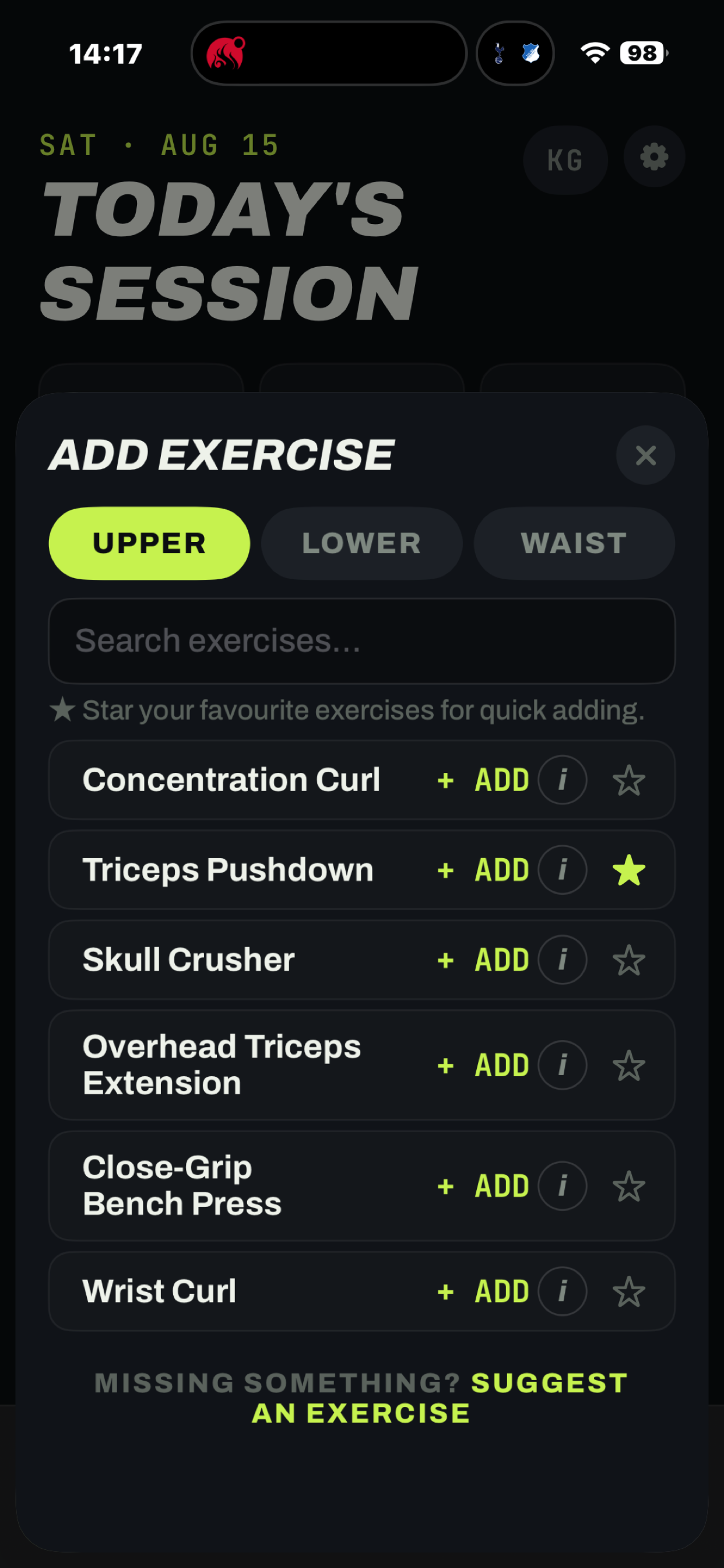Iron Log Weight Training screenshot 2