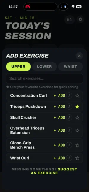 Iron Log Weight Training screenshot 2
