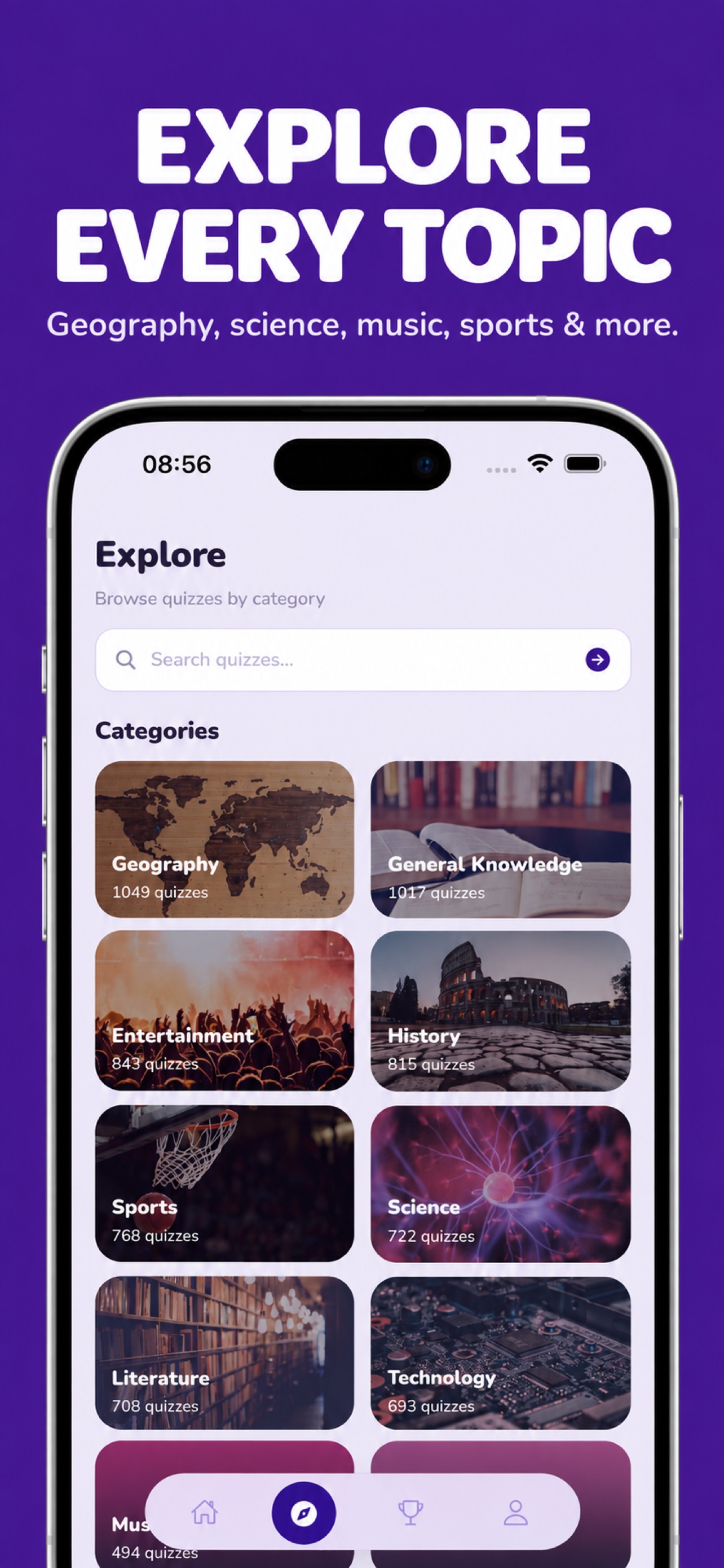 Screenshot 2 of QuickQuiz Trivia