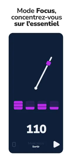 Capture d'écran de Metronome BEATS: Tap Tempo Bpm sur iPhone 5