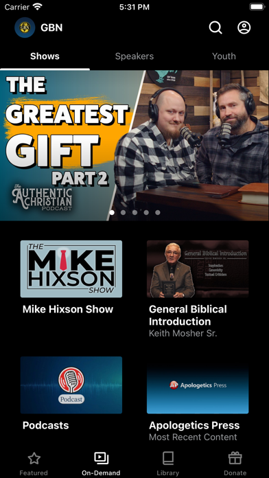 Screenshot 2 of G.B.N. App