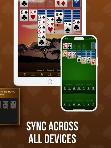 Solitaire for Seniors iPad screenshot