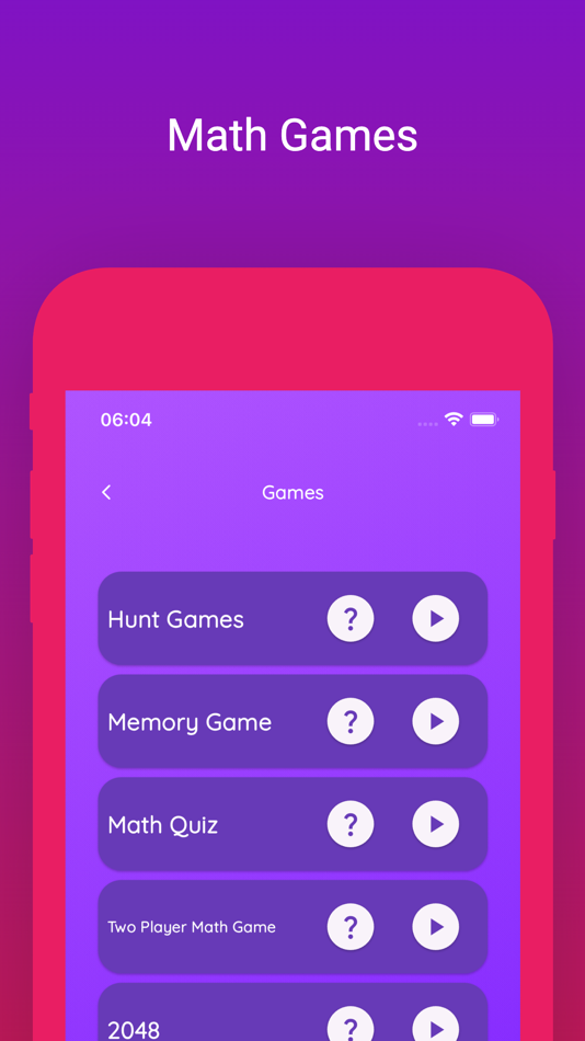 #4. Who Fears From Math (iOS) 由: Rasit Melih Dincer