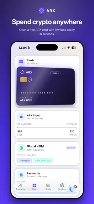 ARX: Private Messenger screenshot 2