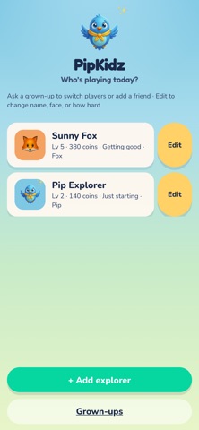 PipKidz: Kids Math & Words screenshot 2