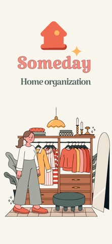Someday: Home Organization iPhone screenshot