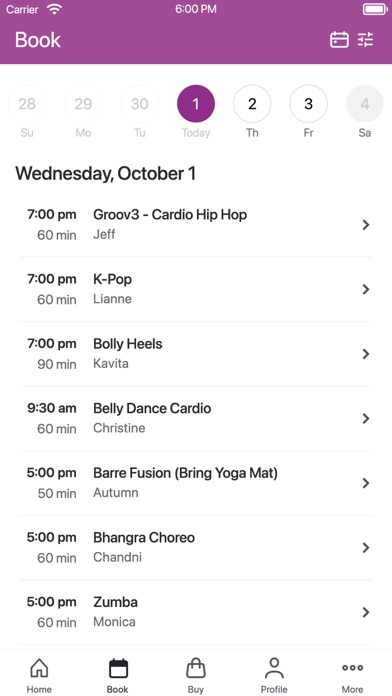 Screenshot #3 pour Studio K Dance and Fitness