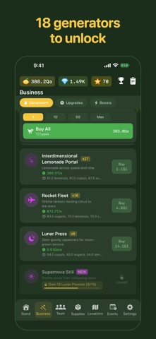 Idle Lemonade Stand Tycoon Screenshot 3 of 6