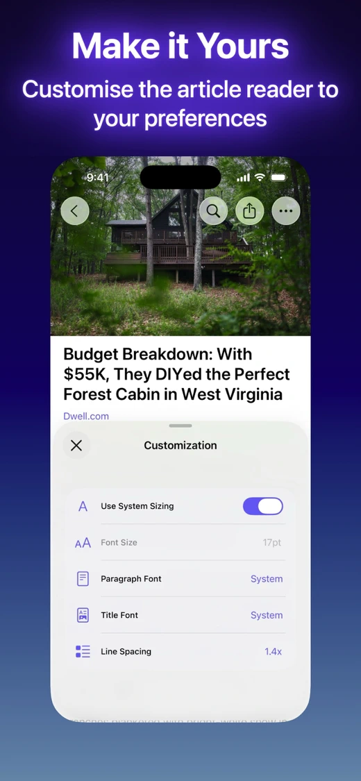 Elytra - RSS Feed Reader screenshot 2
