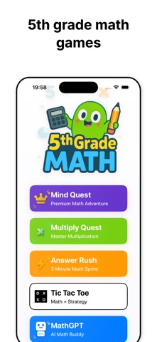 5th Grade Math Games Screenshot 1 of 7