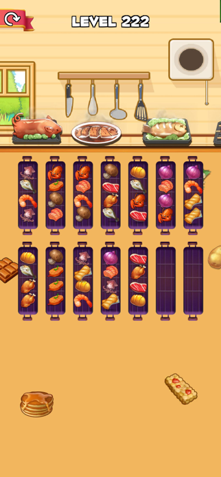 FoodieMasterGrillSorting Screenshot 2 of 4
