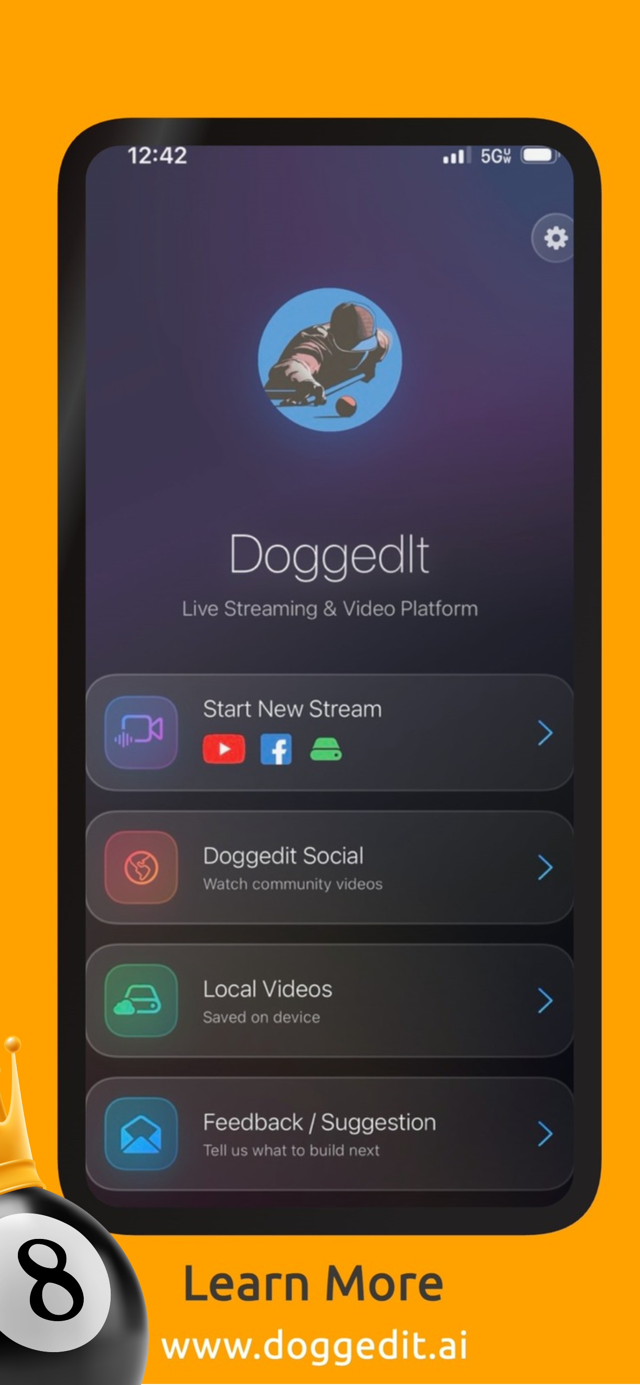 DoggedIt Live Streaming