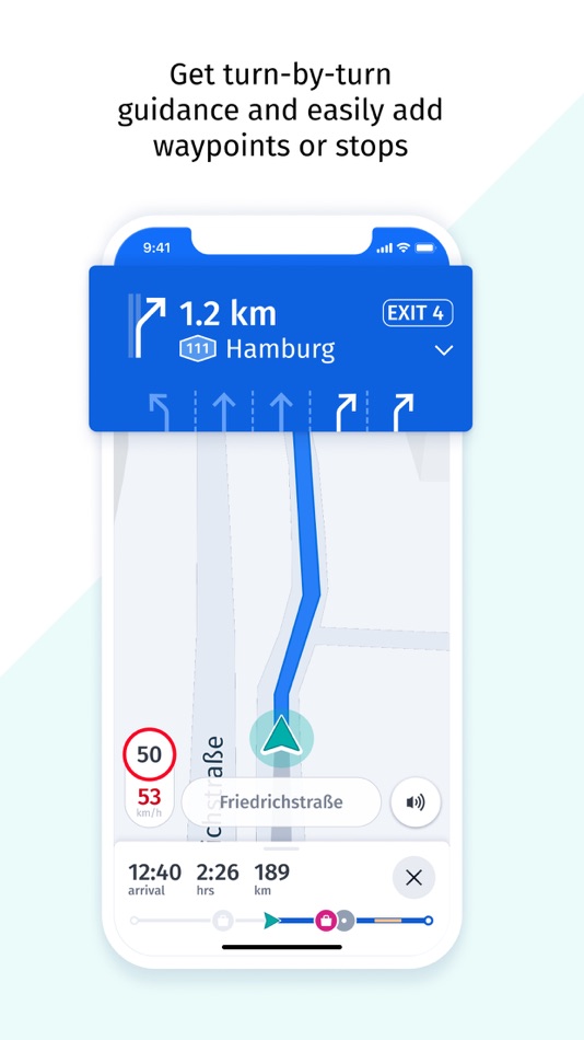 #3. HERE WeGo Maps & Navigation (iOS) Tekijänä: HERE Europe B.V.