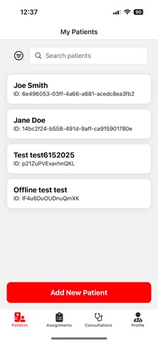 One Heart App screenshot