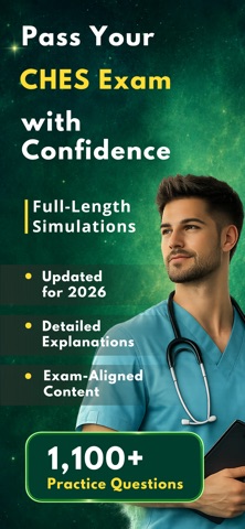 CHES Exam by Rocket Prep 2026 screenshot