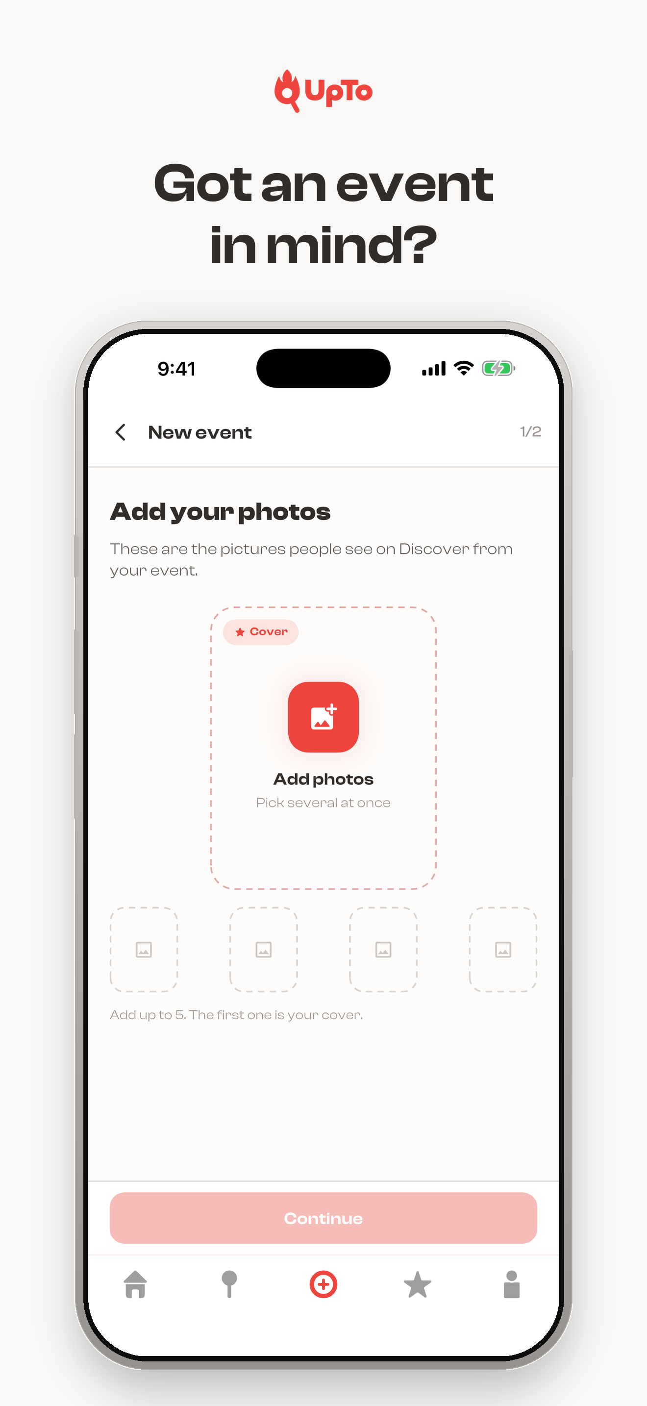 UpTo Events screenshot 9