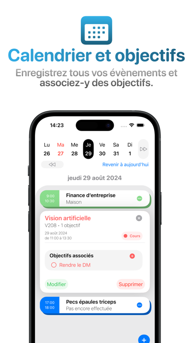 Screenshot #1 pour Objectifs