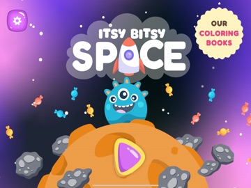 Itsy Bitsy Space iPad screenshot