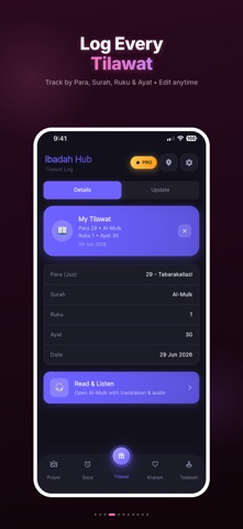 Ibadah Hub-Salah-PrayerTime iPhone screenshot