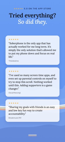 Soberphone: Less Screen Time Screenshot 6 of 7
