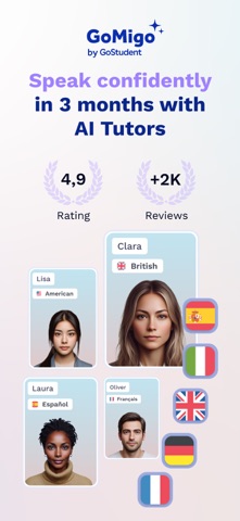GoMigo: Language learning Screenshot 1 of 6