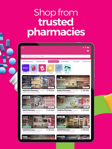 instashop: Groceries & more iPad screenshot