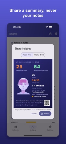 Migraine & Headache Journal screenshot 7