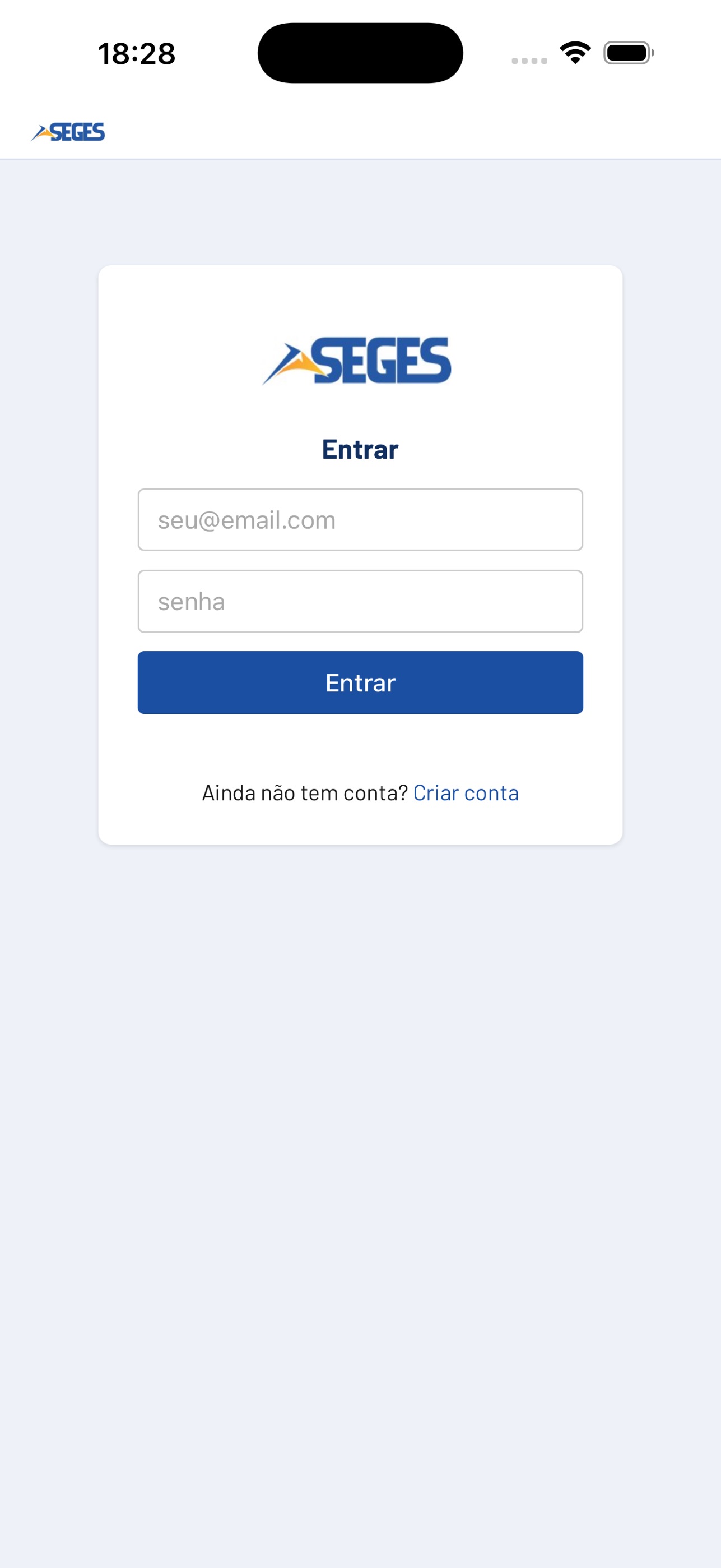 Screenshot 1 of SEGES Rastreamento