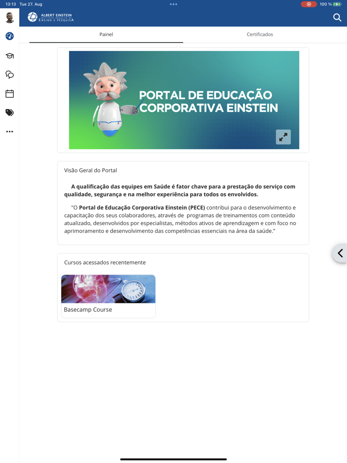 Portal de Educação Einstein