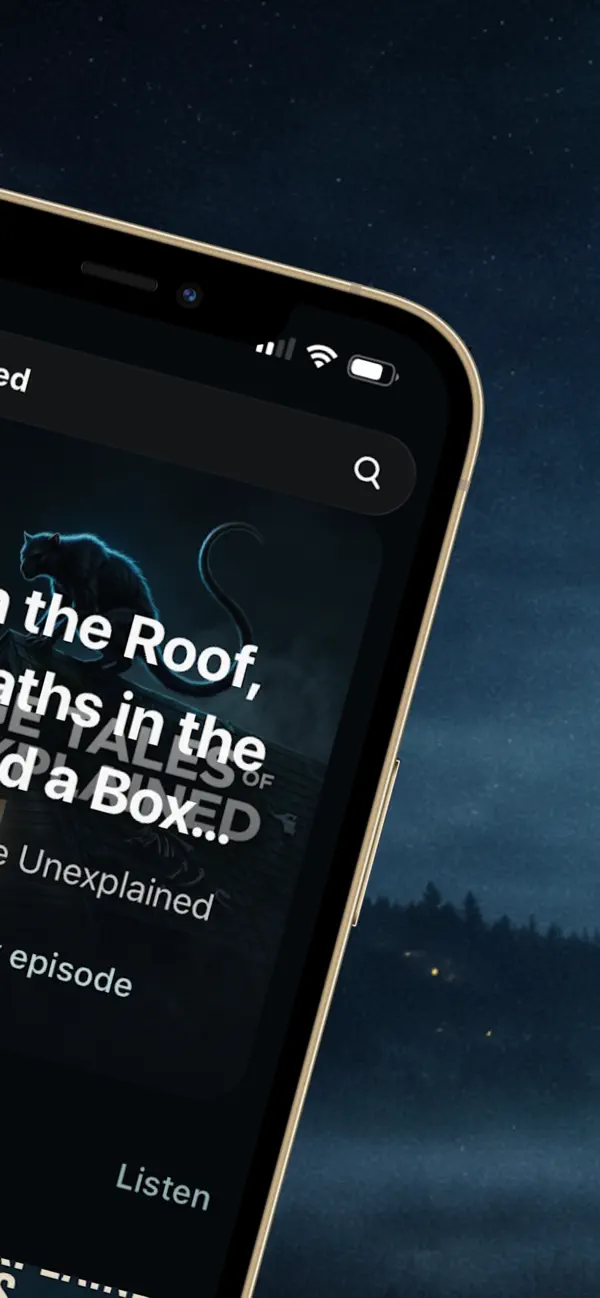 Screenshot #2 pour Unexplained: Mystery Podcasts