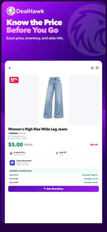 DealHawk: Clearance Finder screenshot 2 of 5