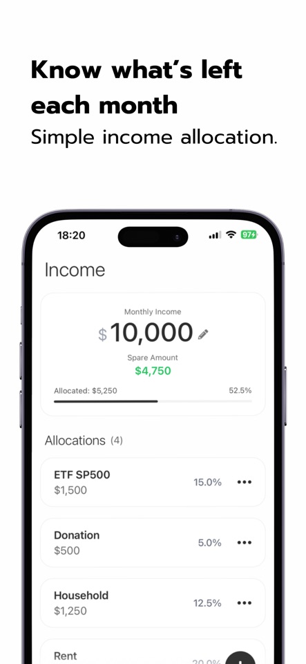 Infie - Track Your Wealth screenshot 4