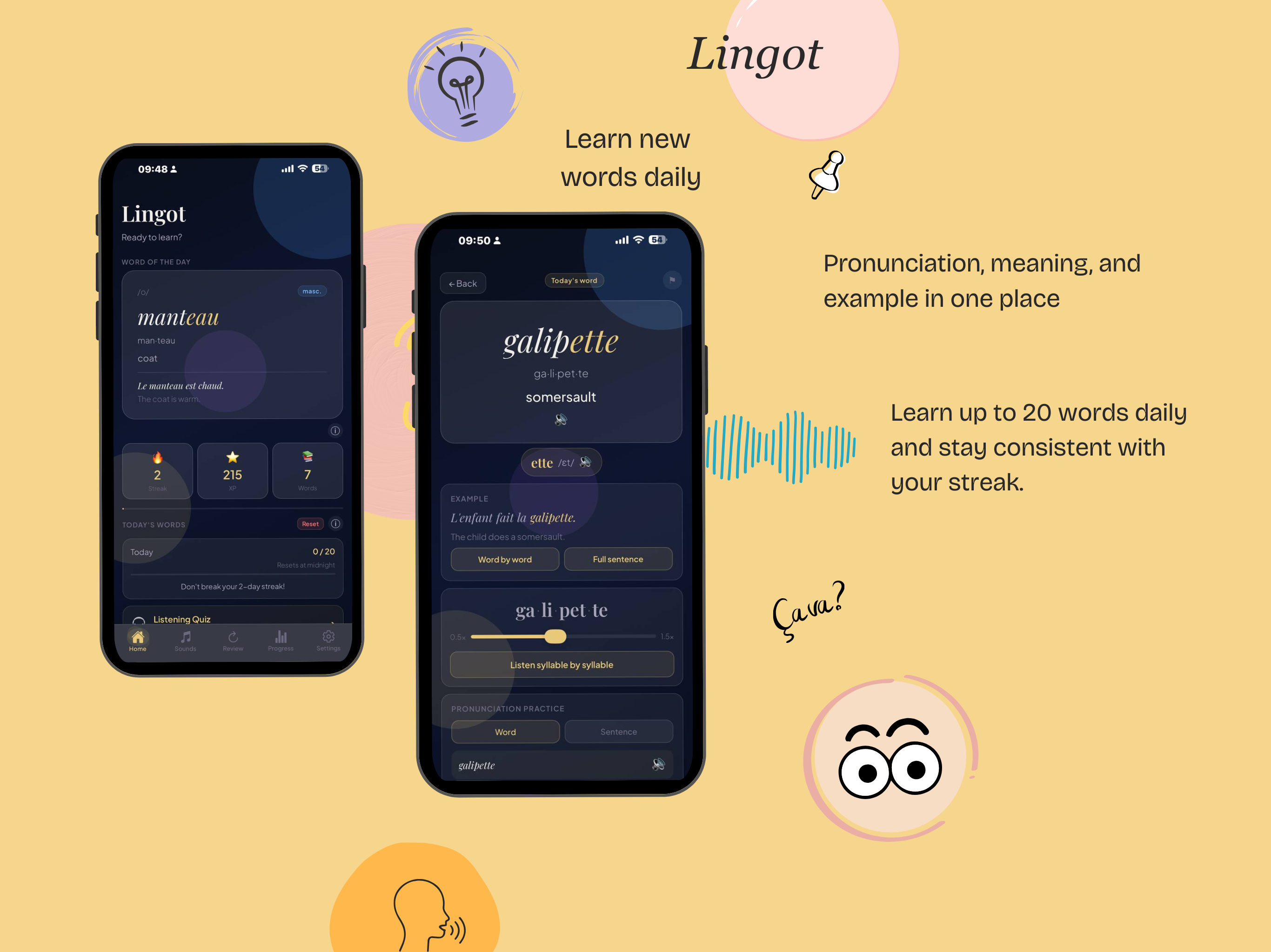 Lingot: Learn French Words