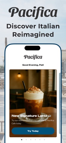 Pacifica Restaurants iPhone screenshot