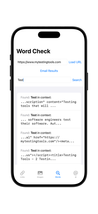 Link Check Lite Screenshot 3 of 5