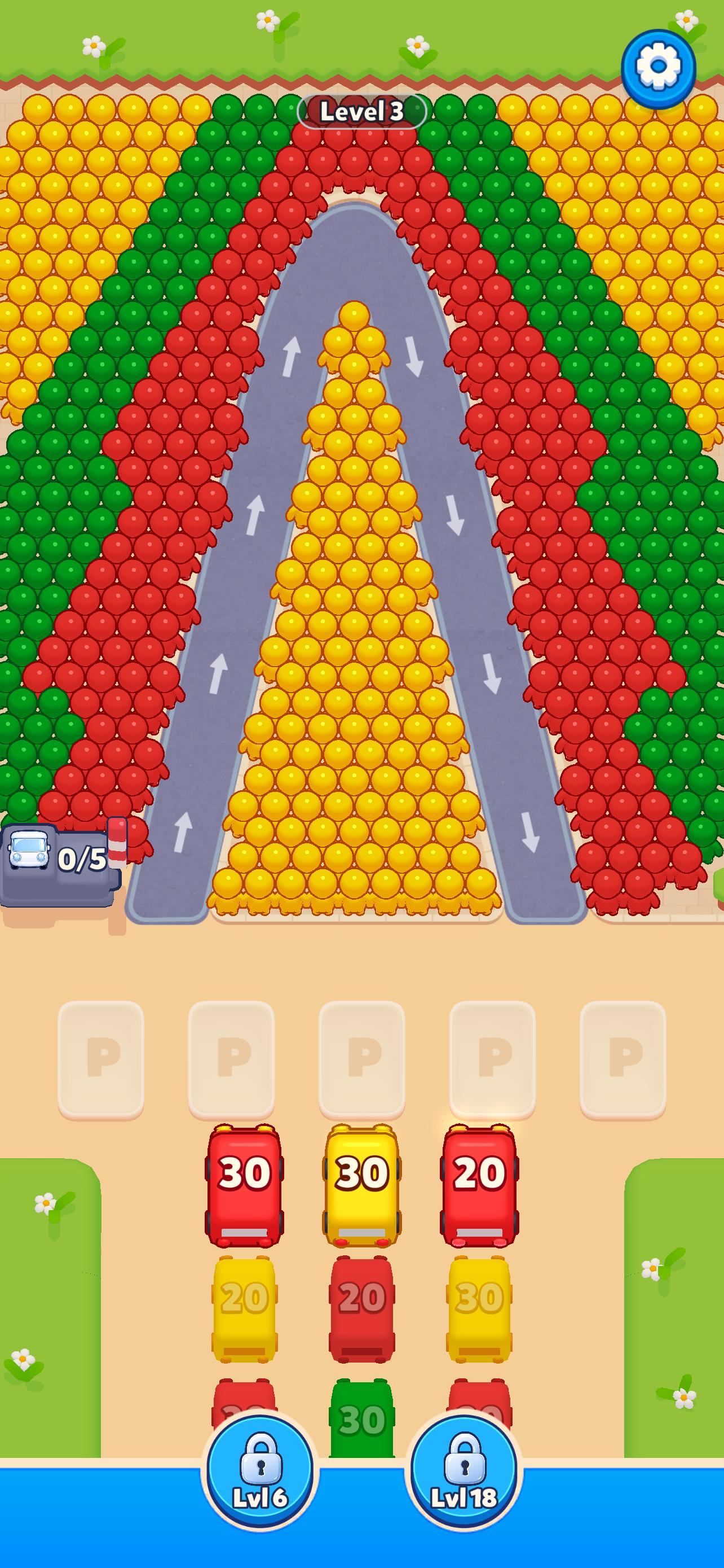 Color Crowd - Bus Flow screenshot 2