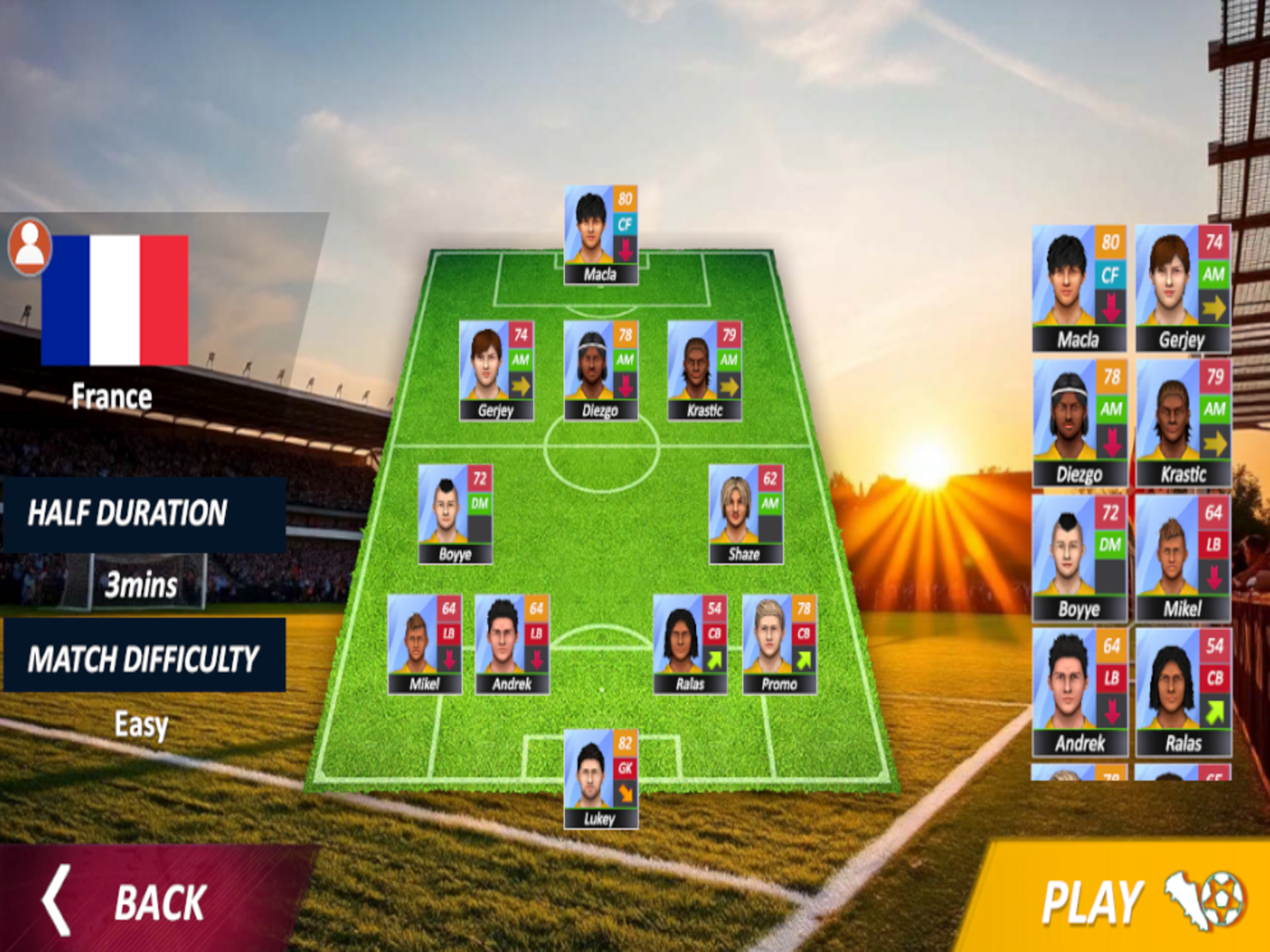 Top Football 2025 Match