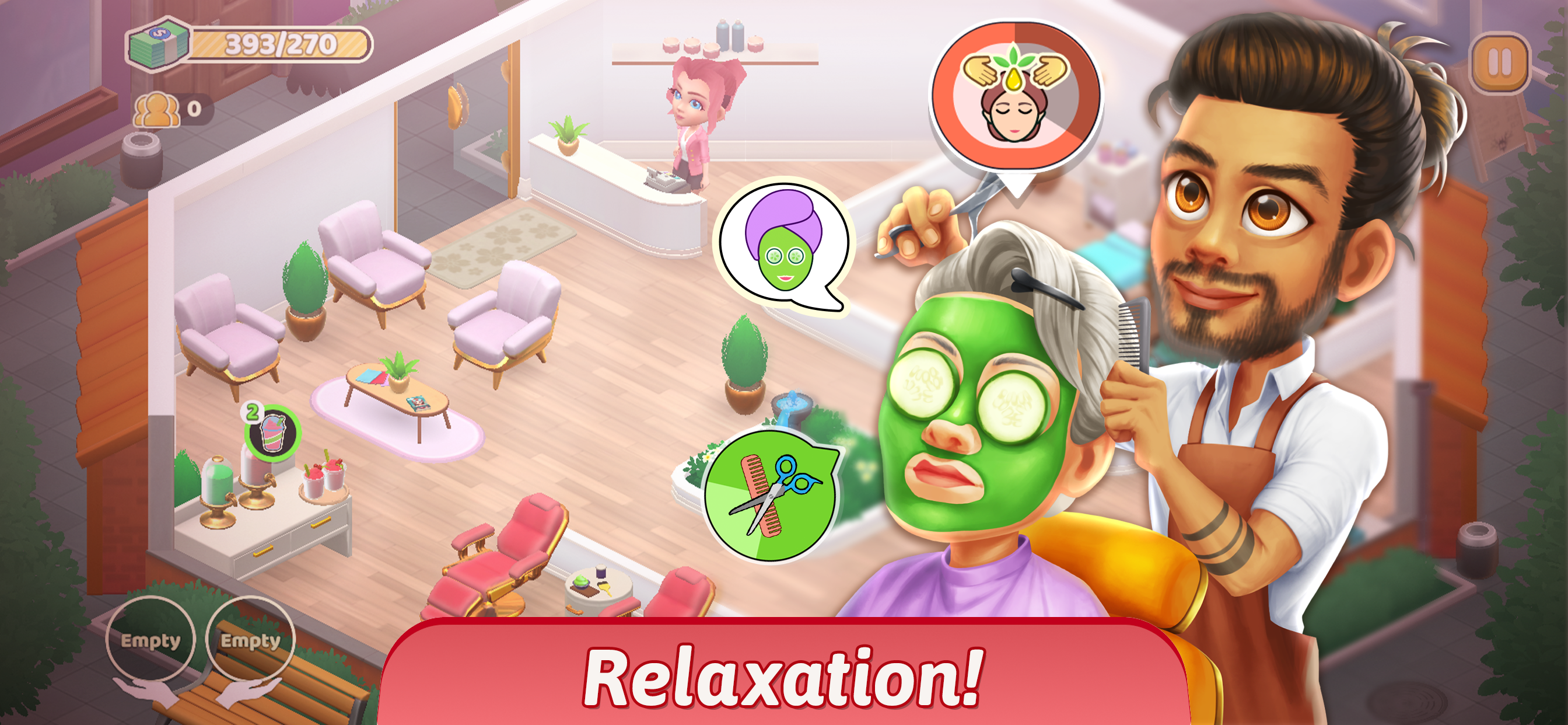 Serenity's Spa: Beauty Salon