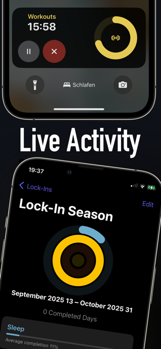 Lock in - Habit tracker Screenshot 4 of 6