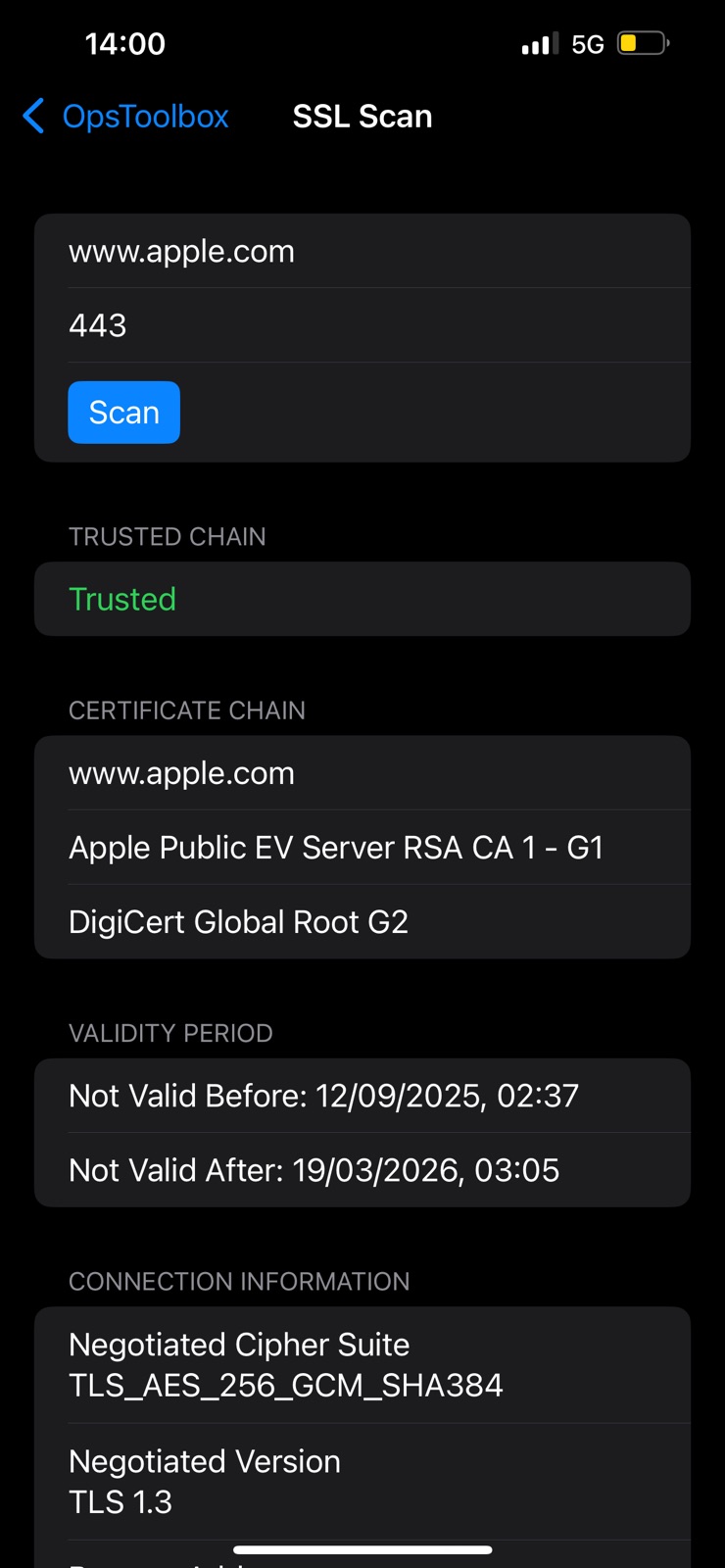 OpsToolbox iphone screenshot 3
