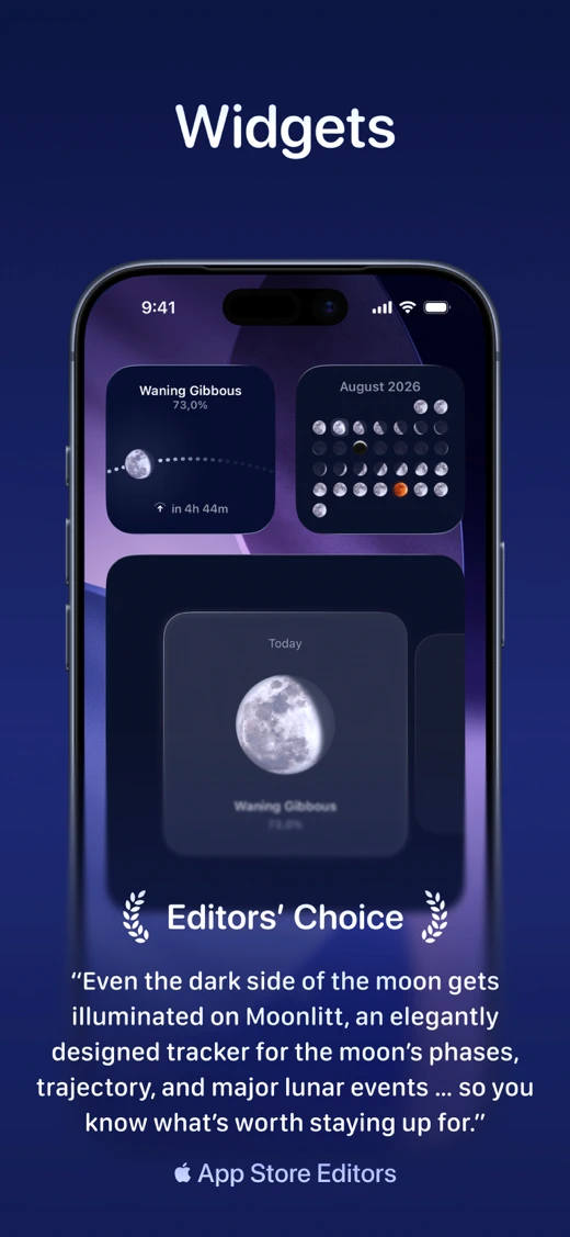 Moonlitt: Moon Phase Tracker screenshot 3