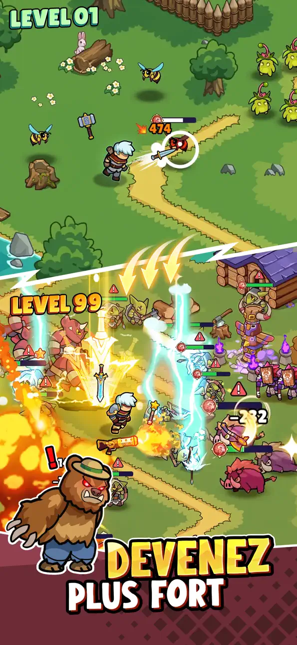 Backpack Legends Adventure RPG iOS Mod IPA screenshot 4 - iOS game interface