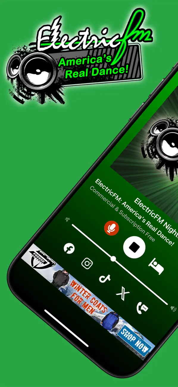 Screenshot #1 pour ElectricFM - EDM Dance Radio