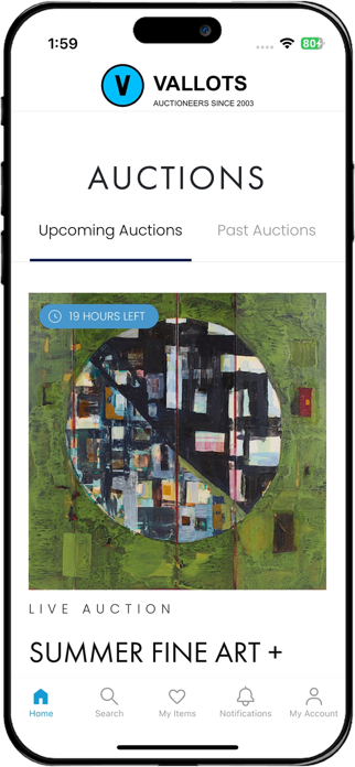 Vallot Auctioneers Screenshot 1 of 3