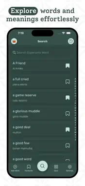 Esperanto Dictionary screenshot 5
