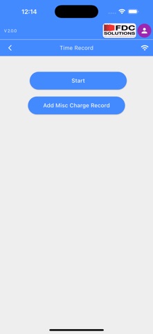 FDC Time Record screenshot