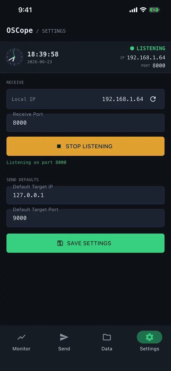 Screenshot #3 pour OSCope