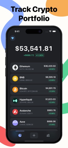 Hodlio: Crypto Portfolio Screenshot 1 of 4