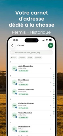 Mes Chasses : Battue & Carte screenshot