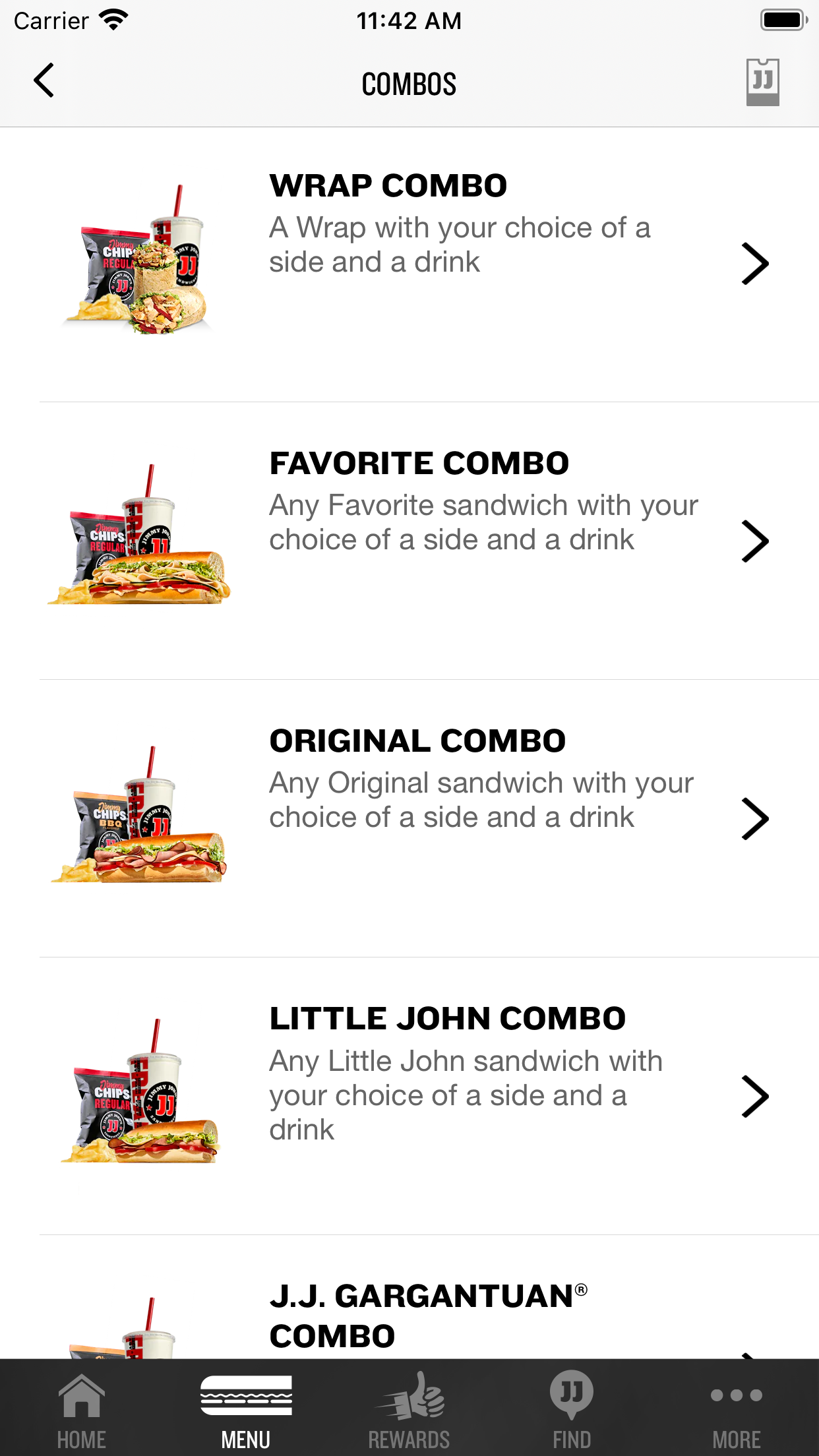 Jimmy John’s Sandwiches screenshot 4